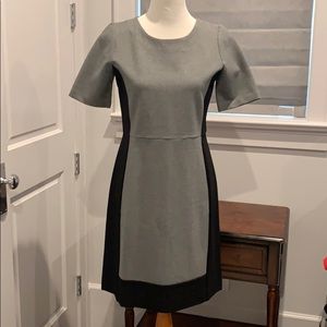 Gray black dress